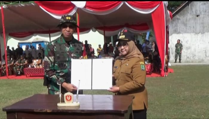 TMMD ke-126 Bangun Jalan Usaha Tani di Magetan, TNI dan Warga Wujudkan Desa Lebih Maju