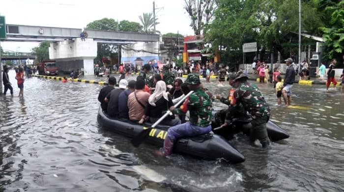 Terkini, 14 Ruas Jalan dan 5 RT di Jakarta Utara Masih Terendam Banjir