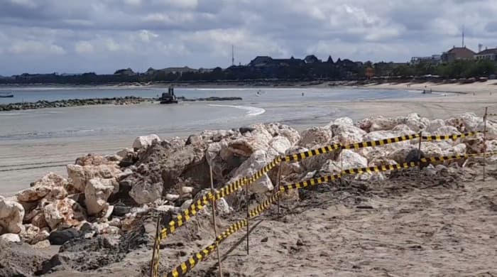 Proyek Pantai Samigita Dikebut, Wisatawan Diimbau Patuhi Larangan
