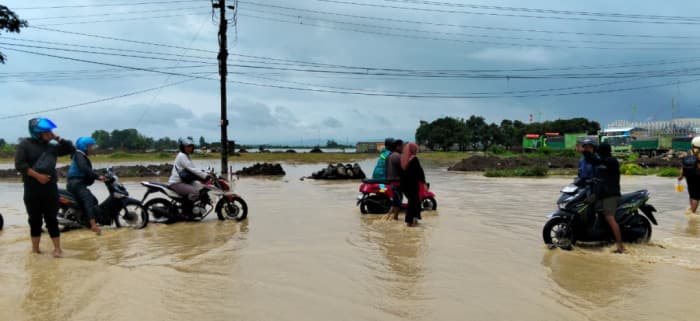 Banjir Pemalang dan Tegal Berangsur Surut